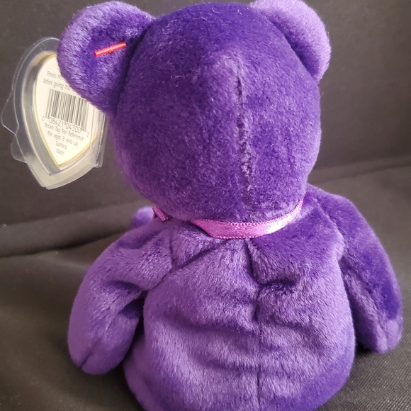 Ty Beanie Baby Princess Bear 1997 - Picture 2 of 8